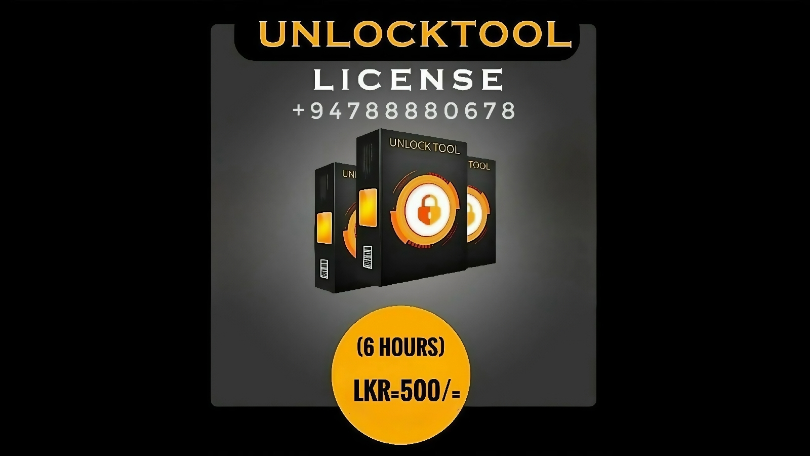 Unlocker Tool Rent [6 Hours]